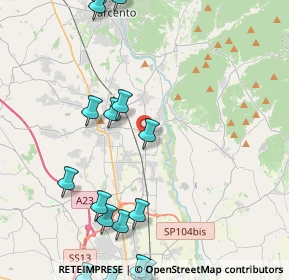 Mappa Via San Giovanni, 33010 Reana del Rojale UD, Italia (6.0525)