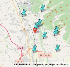 Mappa Via San Giovanni, 33010 Reana del Rojale UD, Italia (3.56182)