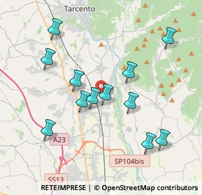 Mappa Via San Giovanni, 33010 Reana del Rojale UD, Italia (3.67583)