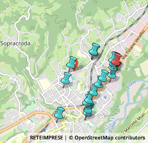 Mappa Via Andrea di Foro, 32100 Belluno BL, Italia (0.9015)