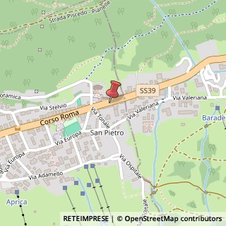 Mappa Corso Roma, 230, 23031 Aprica, Sondrio (Lombardia)
