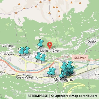 Mappa Via Bondo, 23010 Civo SO, Italia (2.38105)