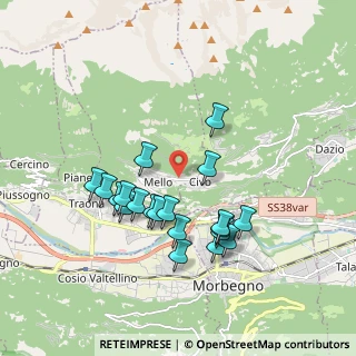 Mappa Via Bondo, 23010 Civo SO, Italia (1.6945)