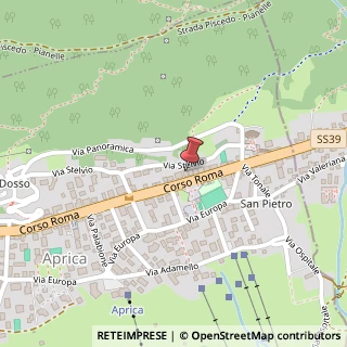 Mappa Corso Roma, 199, 23031 Aprica, Sondrio (Lombardia)