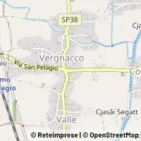 Map Reana del Rojale