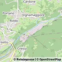 Map Montecrestese