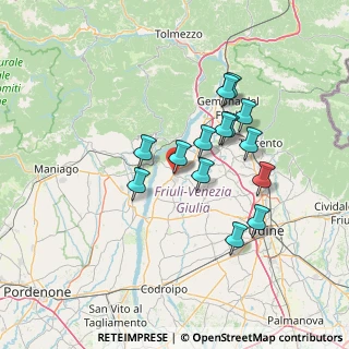 Mappa Via Giuseppe Verdi, 33038 San Daniele del Friuli UD, Italia (11.81714)