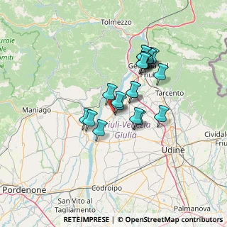 Mappa Via Giacomo Puccini, 33038 San Daniele del Friuli UD, Italia (10.645)