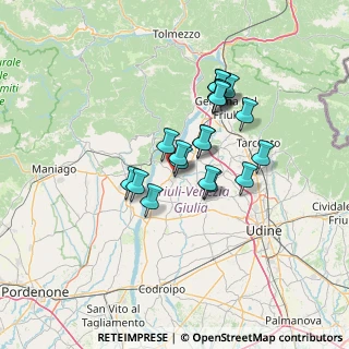 Mappa Via Ippolito Nievo, 33038 San Daniele del Friuli UD, Italia (10.503)