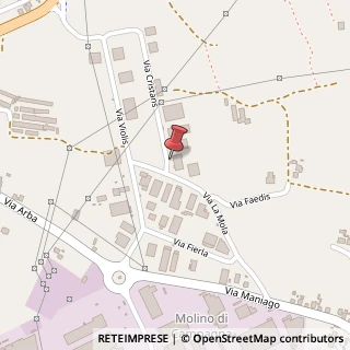 Mappa Via Cristans, 26, 33085 Maniago, Pordenone (Friuli-Venezia Giulia)