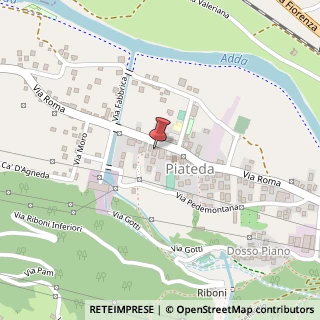 Mappa Via Roma, 71, 23020 Piateda, Sondrio (Lombardia)