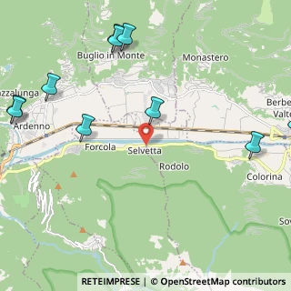 Mappa Via Selvetta, 23010 Colorina SO, Italia (3.25167)