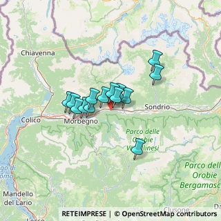Mappa Via Selvetta, 23010 Forcola SO, Italia (8.78)