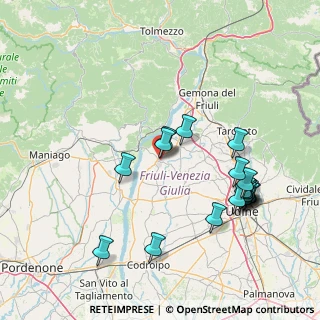 Mappa Via Camillo Benso Conte di Cavour, 33038 San Daniele del Friuli UD, Italia (16.59421)