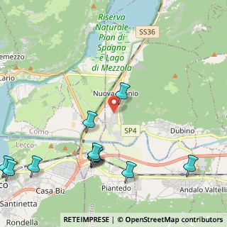Mappa Via Ezio Vanoni, 23015 Dubino SO, Italia (2.73818)
