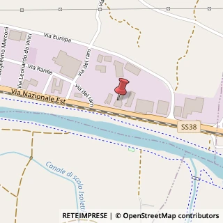 Mappa Via Nazionale, 1297, 23010 Berbenno di Valtellina, Sondrio (Lombardia)