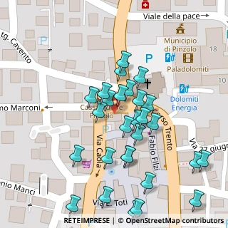 Mappa Piazza Andrea Maffei, 38086 Pinzolo TN, Italia (0.04286)