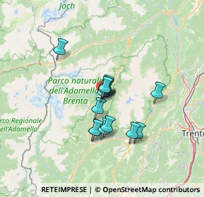 Mappa Viale Marconi, 38086 Pinzolo TN, Italia (9.07571)