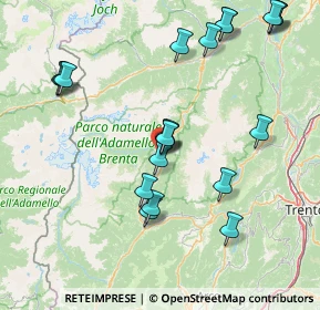 Mappa Viale Marconi, 38086 Pinzolo TN, Italia (17.2445)