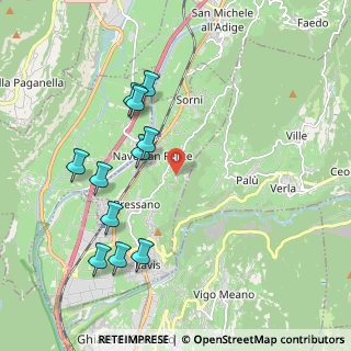 Mappa Via Masi di Pressano, 38015 Lavis TN, Italia (2.04727)