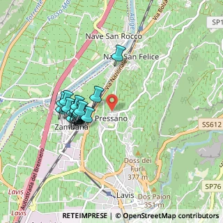 Mappa Via A. Pilati, 38015 Lavis TN, Italia (0.7745)