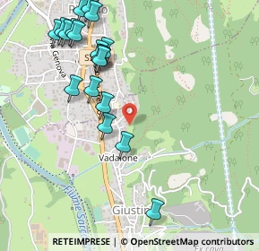 Mappa Via di gaggia, 38086 Giustino TN, Italia (0.586)