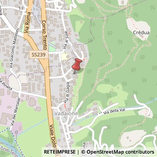 Mappa Via di gaggia, 22, 38086 Giustino, Trento (Trentino-Alto Adige)