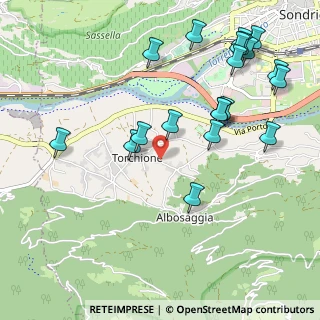 Mappa Via Bonini, 23010 Albosaggia SO, Italia (1.19)