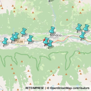 Mappa Via Bonini, 23010 Albosaggia SO, Italia (4.97083)