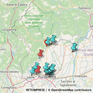 Mappa Via Ciotti, 33086 Montereale Valcellina PN, Italia (17.54421)