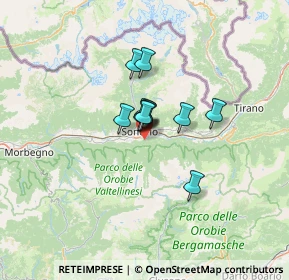 Mappa Via Giugni, 23010 Albosaggia SO, Italia (7.18455)