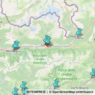 Mappa Via Giugni, 23010 Albosaggia SO, Italia (25.81462)