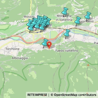 Mappa Via Giugni, 23010 Albosaggia SO, Italia (2.172)