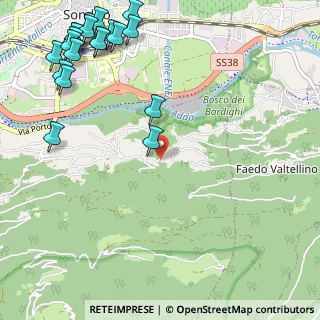 Mappa Via Giugni, 23010 Albosaggia SO, Italia (1.5685)