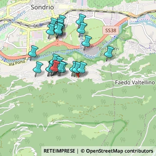 Mappa Via Giugni, 23010 Albosaggia SO, Italia (0.89231)