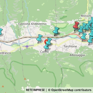 Mappa Via Roma, 23010 Caiolo SO, Italia (3.065)