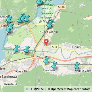 Mappa Via Ten. Ambrosini Abele Medaglia d'oro, 23015 Dubino SO, Italia (3.006)