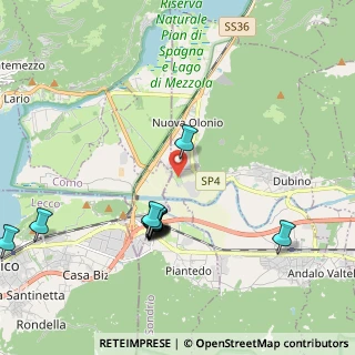 Mappa Via Ten. Ambrosini Abele Medaglia d'oro, 23015 Dubino SO, Italia (2.07333)