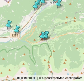 Mappa Via Panoramica, 23031 Aprica SO, Italia (5.0325)