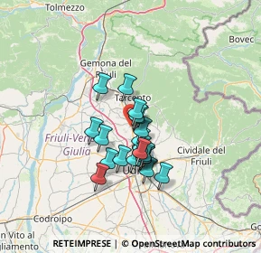 Mappa Tricesimo, 33019 Tricesimo UD, Italia (9.2225)