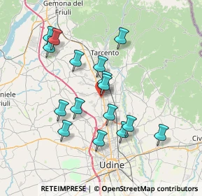 Mappa Tricesimo, 33019 Tricesimo UD, Italia (6.835)