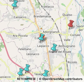 Mappa Tricesimo, 33019 Tricesimo UD, Italia (3.35)