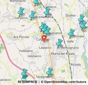 Mappa Tricesimo, 33019 Tricesimo UD, Italia (2.44)