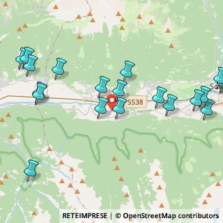 Mappa Via Gherbiscione, 23010 Cedrasco SO, Italia (5.2785)