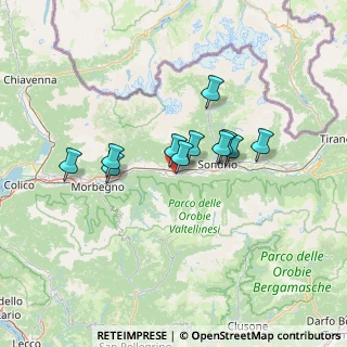 Mappa Via Gherbiscione, 23010 Cedrasco SO, Italia (10.08545)