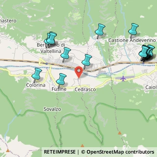 Mappa Via Gherbiscione, 23010 Cedrasco SO, Italia (2.8905)