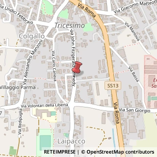 Mappa Via Antonio Galateo, 19, 33019 Tricesimo, Udine (Friuli-Venezia Giulia)