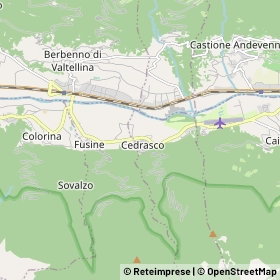 Mappa Cedrasco
