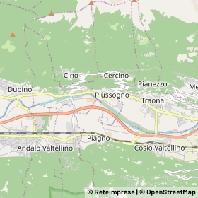 Mappa Cercino