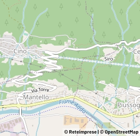 Mappa 23016 Cercino SO, Italia (0.48421)